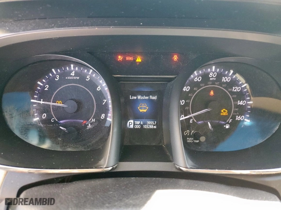2016 Toyota Avalon Limited with VIN 4T1BK1EB4GU241089, listed as a Copart auction lot 47664435 with 103,288 mi miles and Salvage Title. Bid and sale history available at carsss.com. Image 9.
