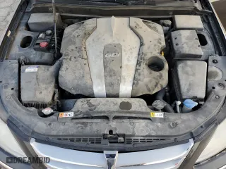 2013 Hyundai Genesis 3.8L with VIN KMHGC4DD7DU244426, listed as a Copart auction lot 52428975 with 138,692 mi miles and Salvage Title. Bid and sale history available at carsss.com. Image 11.