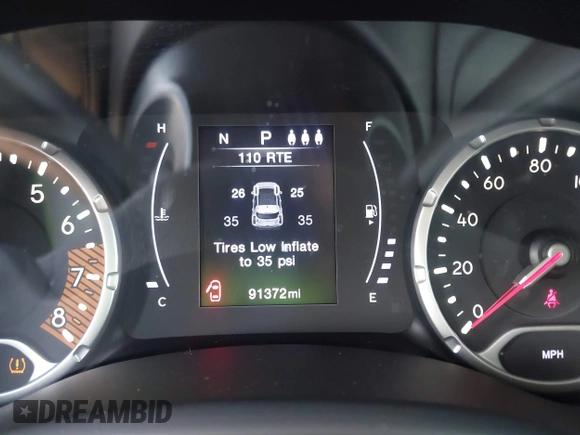 2019 Jeep Renegade Latitude z VIN ZACNJABBXKPJ76703, wystawiony jako IAAI lot #42151566 z przebiegiem 91 372 mil mil oraz . Historia ofert i sprzedaży dostępna na DreamBid. Obrazek 15.