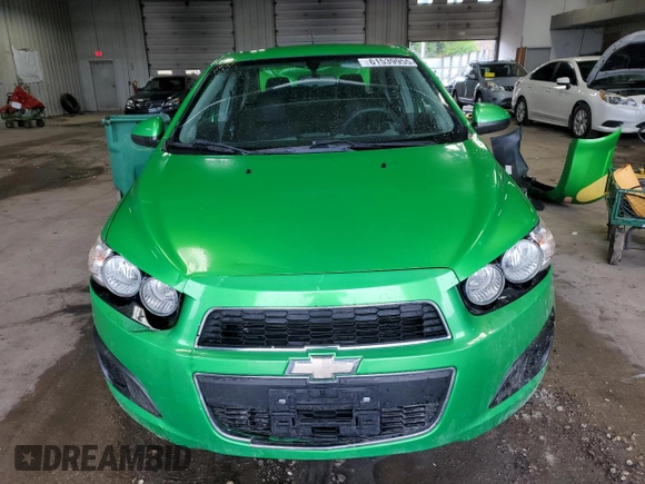 2015 Chevrolet Sonic LT with VIN 1G1JC5SHXF4147674, listed as a Copart auction lot 61539955 with 93,569 mi miles and Clean title. Bid and sale history available at DreamBid. Image 5.