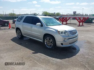 2011 GMC Acadia Denali with VIN 1GKKRTED2BJ284065, listed as a IAAI auction lot 41907413 with 267,881 mi miles. Bid and sale history available at carsss.com. Image 1.