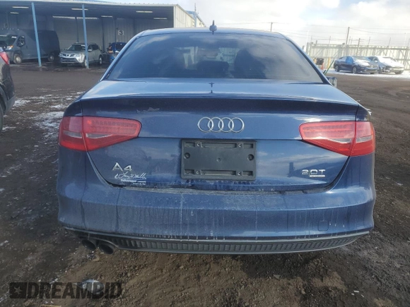 2014 Audi A4 Premium with VIN WAUBFAFL6EA080305, listed as a Copart auction lot 45357845 with 120,508 mi miles and Salvage Title. Bid and sale history available at carsss.com. Image 6.