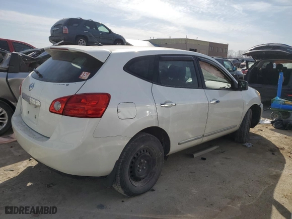 2012 Nissan Rogue S with VIN JN8AS5MT6CW285311, listed as a Copart auction lot 48587485 with 151,830 mi miles and Salvage Title. Bid and sale history available at carsss.com. Image 3.