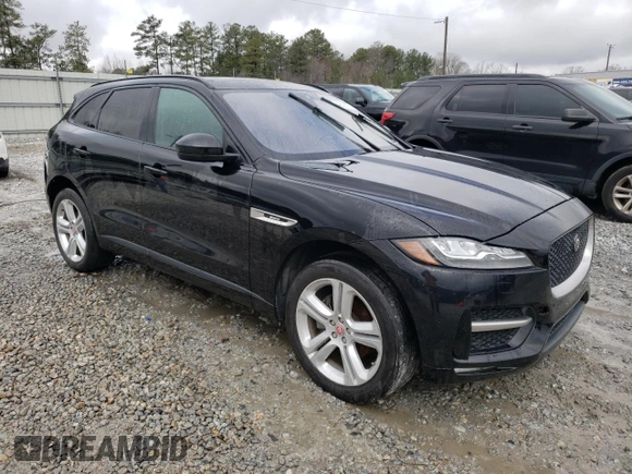 2017 Jaguar F-Pace 20d R-Sport with VIN SADCL2BN3HA094376, listed as a Copart auction lot 45233075 with 99,934 mi miles and Clean Title. Bid and sale history available at DreamBid. Image 4.
