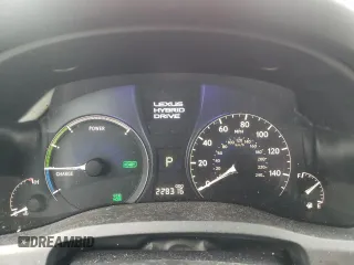 2010 Lexus RX 450h with VIN JTJBC1BAXA2007326, listed as a Copart auction lot 52575415 with 228,316 mi miles and Salvage Title. Bid and sale history available at DreamBid. Image 9.