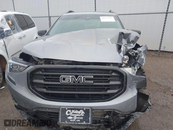 2020 GMC Terrain SLE with VIN 3GKALMEV5LL319946, listed as a IAAI auction lot 41952171 with 98,859 mi miles and . Bid and sale history available at DreamBid. Image 12.