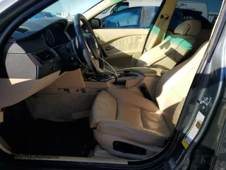 2007 BMW 5 Series 550i with VIN WBANB53547CP05748, listed as a Copart auction lot 43579165 with 117,230 mi miles and Salvage Title. Bid and sale history available at DreamBid. Image 7.