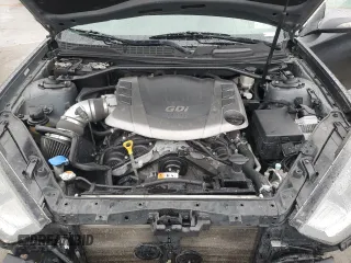 2016 Hyundai Genesis Coupe 3.8L Base with VIN KMHHT6KJ5GU134892, listed as a Copart auction lot 45156344 with 106,477 mi miles and Clean Title. Bid and sale history available at carsss.com. Image 11.