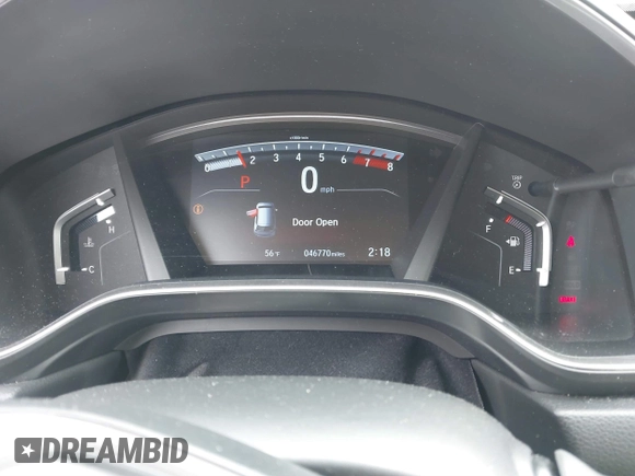 2019 Honda CR-V EX-L with VIN 5J6RW1H87KA026642, listed as a IAAI auction lot 41744063 with 46,770 mi miles. Bid and sale history available at carsss.com. Image 7.