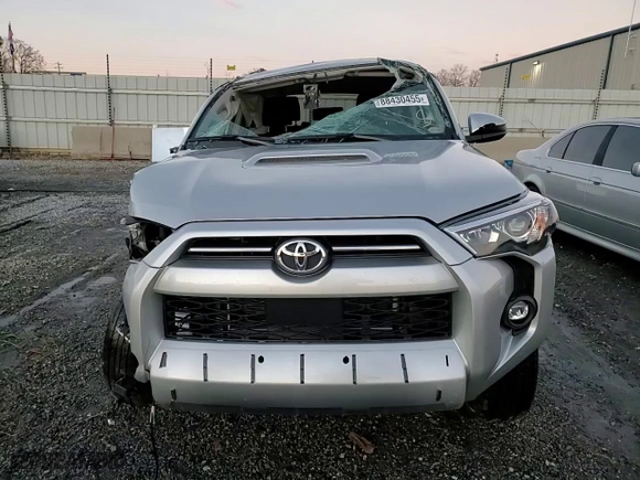 2023 Toyota 4Runner TRD Off Road with VIN JTEPU5JR8P6124744, listed as a Copart auction lot 88430455 with 0 mi miles and Salvage Title. Bid and sale history available at carsss.com. Image 14.