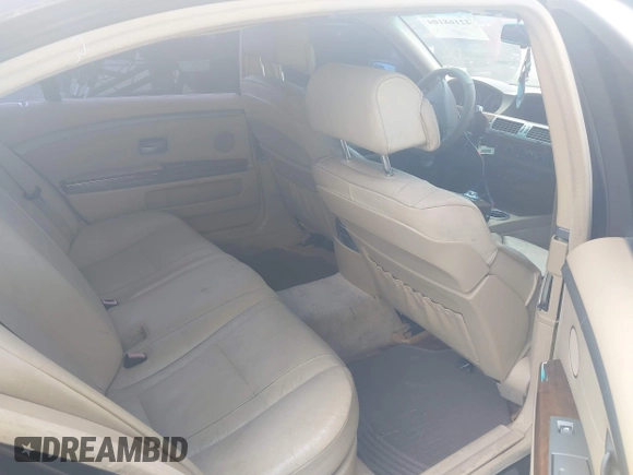 2002 BMW 7 Series 745Li with VIN WBAGN63492DR00406, listed as a IAAI auction lot 42168104 with 141,216 mi miles and . Bid and sale history available at carsss.com. Image 8.