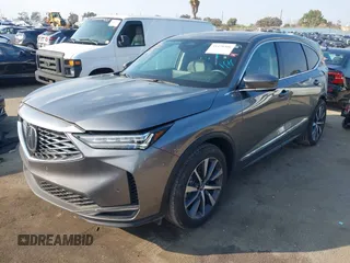 2025 Acura MDX Technology with VIN 5J8YD9H43SL000421, listed as a IAAI auction lot 41470306 with 17,143 mi miles and . Bid and sale history available at DreamBid. Image 21.