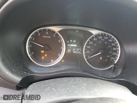 2019 Nissan Kicks S with VIN 3N1CP5CU8KL505538, listed as a Copart auction lot 80825934 with 88,022 mi miles and Salvage Title. Bid and sale history available at DreamBid. Image 9.