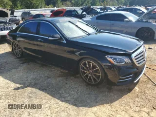 2020 Mercedes-Benz S-Class S 560 with VIN WDDUG8DB3LA518292, listed as a Copart auction lot 71921084 with 0 mi miles and Salvage Title. Bid and sale history available at carsss.com. Image 4.