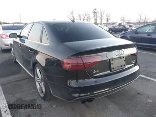 2013 Audi A4 2.0T Prestige with VIN WAUKFAFL9DN015049, listed as a IAAI auction lot 40975645 with 104,407 mi miles. Bid and sale history available at carsss.com. Image 3.