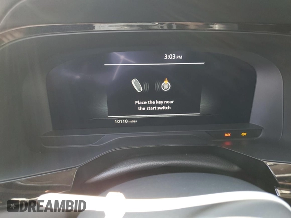 2024 Nissan Pathfinder Platinum with VIN 5N1DR3DK5RC291848, listed as a Copart auction lot 53316815 with 10,118 mi miles and Salvage title. Bid and sale history available at DreamBid. Image 9.