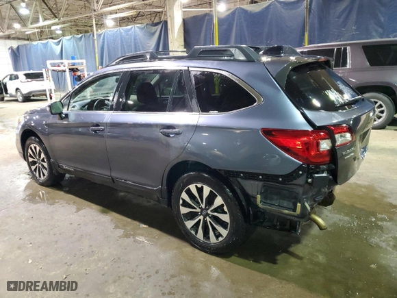 2016 Subaru Outback 2.5i Limited with VIN 4S4BSBLCXG3336179, listed as a Copart auction lot 51496835 with 109,555 mi miles and Clean Title. Bid and sale history available at carsss.com. Image 2.