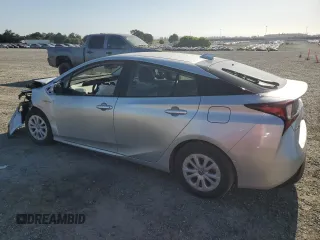 2022 Toyota Prius L Eco with VIN JTDKAMFU3N3162492, listed as a Copart auction lot 55139395 with 0 mi miles and Salvage Title. Bid and sale history available at carsss.com. Image 2.