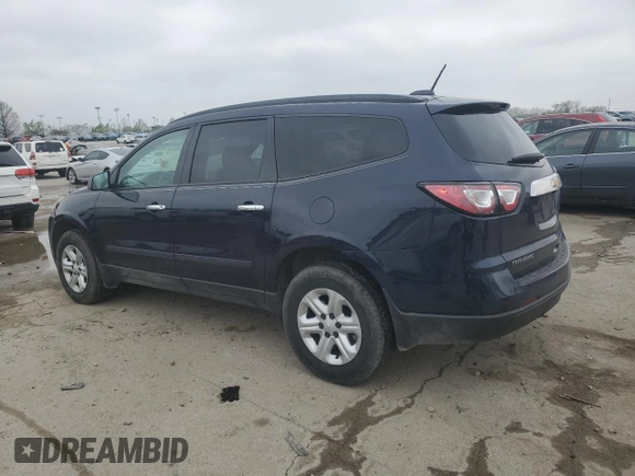 2017 Chevrolet Traverse LS with VIN 1GNKRFED8HJ207861, listed as a Copart auction lot 52885635 with 202,936 mi miles and Salvage title. Bid and sale history available at DreamBid. Image 2.