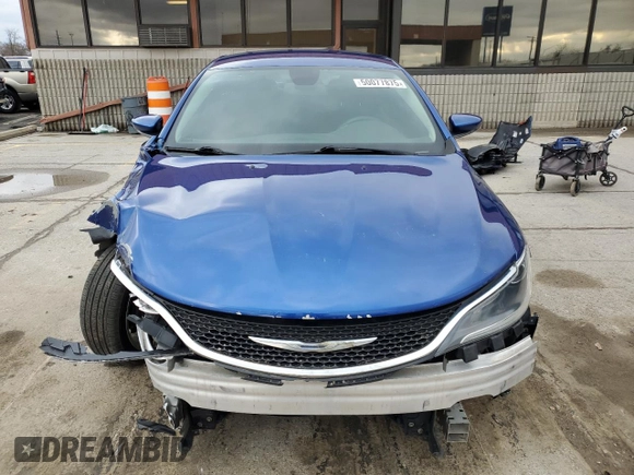 2015 Chrysler 200 Limited with VIN 1C3CCCAB3FN741443, listed as a Copart auction lot 50077875 with 137,186 mi miles and Salvage Title. Bid and sale history available at DreamBid. Image 5.