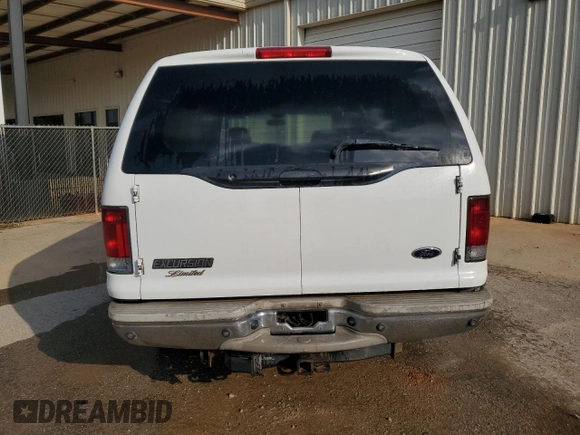 2002 Ford Excursion Limited with VIN 1FMNU43S02EA53250, listed as a Copart auction lot 64440355 with 229,939 mi miles and Clean title. Bid and sale history available at DreamBid. Image 6.