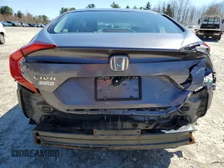 2016 Honda Civic Sedan LX with VIN 19XFC2F56GE205291, listed as a Copart auction lot 52288285 with 120,538 mi miles and Salvage Title. Bid and sale history available at carsss.com. Image 6.