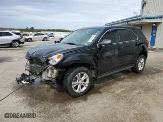 2017 Chevrolet Equinox LS with VIN 2GNALBEK4H1527337, listed as a Copart auction lot 45327205 with 255,613 mi miles and Salvage Title. Bid and sale history available at carsss.com. Image 1.