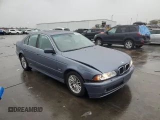 2003 BMW 5 Series 530iA with VIN WBADT63473CK34842, listed as a Copart auction lot 81845704 with 162,393 mi miles and Salvage Title. Bid and sale history available at carsss.com. Image 4.