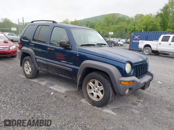2003 Jeep Liberty Sport with VIN 1J4GL48K63W585973, listed as a IAAI auction lot 42235322 with 316,872 mi miles and . Bid and sale history available at DreamBid. Image 1.