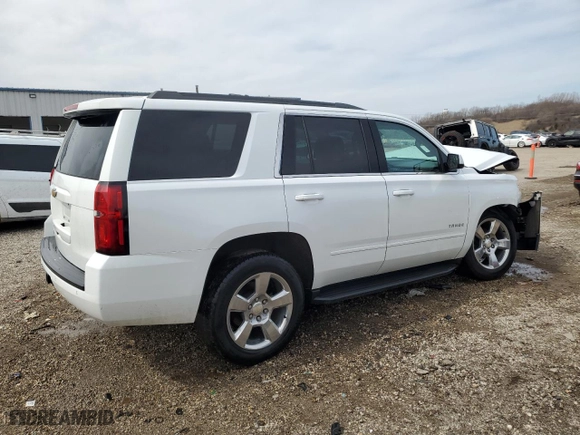 2017 Chevrolet Tahoe LS with VIN 1GNSKAKC0HR259943, listed as a Copart auction lot 49803075 with 43,832 mi miles and Salvage Title. Bid and sale history available at carsss.com. Image 3.