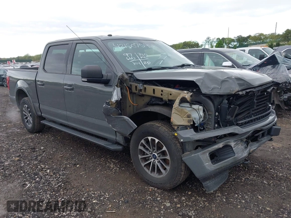 2018 Ford F-150 XL with VIN 1FTEW1EPXJFC85210, listed as a IAAI auction lot 42150759 with 97,660 mi miles and . Bid and sale history available at carsss.com. Image 1.