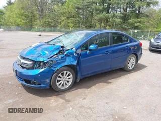 2012 Honda Civic EX with VIN 19XFB2F84CE002147, listed as a IAAI auction lot 42167096 with 182,449 mi miles and . Bid and sale history available at DreamBid. Image 2.
