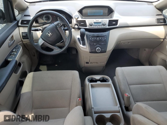 2012 Honda Odyssey LX with VIN 5FNRL5H25CB109643, listed as a Copart auction lot 55951805 with 128,341 mi miles and Clean Title. Bid and sale history available at carsss.com. Image 8.