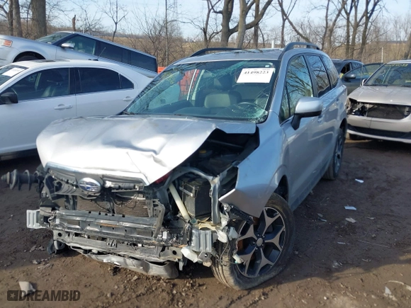2014 Subaru Forester 2.0XT Premium with VIN JF2SJGDC5EH541302, listed as a IAAI auction lot 41498223 with 82,733 mi miles. Bid and sale history available at carsss.com. Image 2.
