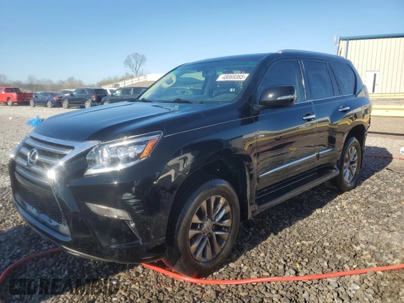 2017 Lexus GX with VIN JTJBM7FX8H5165428, listed as a Copart auction lot 48069365 with 86,608 mi miles and Salvage Title. Bid and sale history available at carsss.com. Image 1.