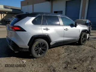 2024 Toyota RAV4 Hybrid XSE with VIN JTME6RFV2RD550947, listed as a Copart auction lot 89141345 with 6,454 mi miles and Clean Title. Bid and sale history available at carsss.com. Image 3.