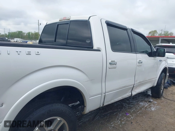 2011 Ford F-150 Lariat with VIN 1FTFW1E6XBFA51159, listed as a IAAI auction lot 41818515 with 178,611 mi miles. Bid and sale history available at carsss.com. Image 6.