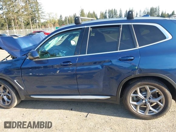 2020 BMW X3 xDrive30i with VIN 5UXTY5C04LLT35519, listed as a IAAI auction lot 42018934 with Not Provided miles and . Bid and sale history available at DreamBid. Image 14.