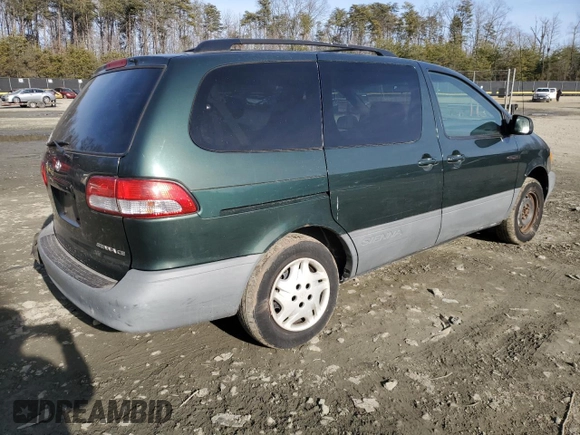 2003 Toyota Sienna CE with VIN 4T3ZF19C63U541028, listed as a Copart auction lot 42998095 with 203,358 mi miles and Salvage Title. Bid and sale history available at carsss.com. Image 3.