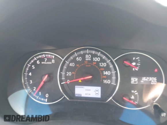 2012 Nissan Maxima SV with VIN 1N4AA5AP0CC801014, listed as a IAAI auction lot 42013407 with 162,306 mi miles and . Bid and sale history available at DreamBid. Image 7.