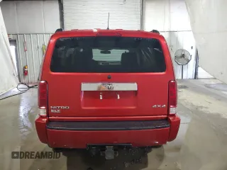 2007 Dodge Nitro SLT with VIN 1D8GU58K77W609181, listed as a Copart auction lot 51765775 with 123,391 mi miles and Salvage Title. Bid and sale history available at carsss.com. Image 6.