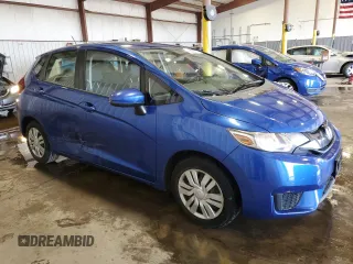 2017 Honda Fit LX with VIN JHMGK5H57HS010285, listed as a Copart auction lot 62520975 with 93,965 mi miles and Salvage title. Bid and sale history available at DreamBid. Image 4.