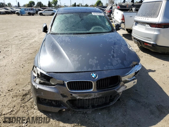 2017 BMW 3 Series 320i with VIN WBA8E1G50HNU13933, listed as a Copart auction lot 47787075 with 116,365 mi miles and Salvage Title. Bid and sale history available at carsss.com. Image 5.