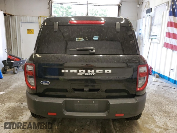 2024 Ford Bronco Sport Big Bend with VIN 3FMCR9B63RRE85848, listed as a Copart auction lot 62282525 with Not provided miles and Non repairable. Bid and sale history available at DreamBid. Image 6.