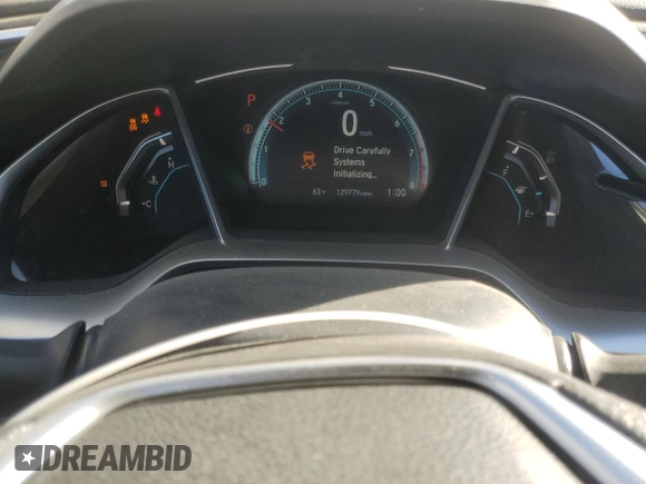 2017 Honda Civic Sedan EX with VIN 2HGFC2F7XHH549621, listed as a Copart auction lot 41930575 with 129,779 mi miles and Salvage Title. Bid and sale history available at carsss.com. Image 9.
