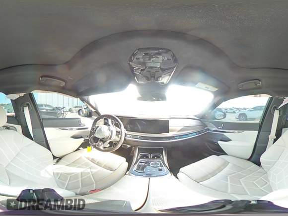 2023 BMW 7 Series 760i xDrive with VIN WBA33EJ09PCM54270, listed as a Copart auction lot 56201195 with 39,708 mi miles and Salvage title. Bid and sale history available at DreamBid. Image 14.