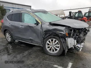 2020 Nissan Rogue SV with VIN JN8AT2MT0LW007628, listed as a Copart auction lot 44175505 with 81,579 mi miles and Salvage Title. Bid and sale history available at carsss.com. Image 4.