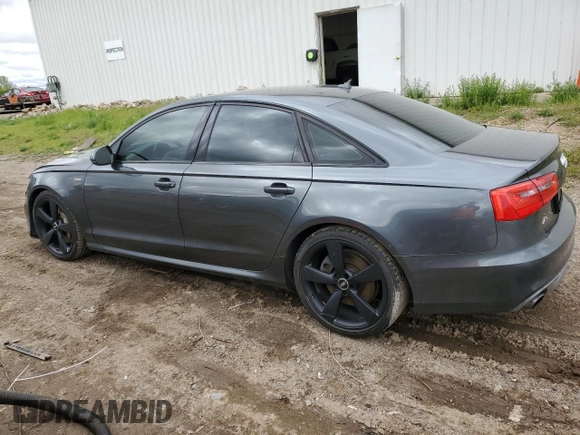 2014 Audi A6 Prestige with VIN WAUHGAFC4EN015856, listed as a Copart auction lot 57858615 with 171,047 mi miles and Clean title. Bid and sale history available at DreamBid. Image 2.