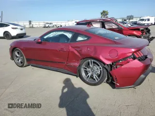 2025 Ford Mustang EcoBoost with VIN 1FA6P8TH0S5100164, listed as a Copart auction lot 48850775 with 1,697 mi miles and Salvage Title. Bid and sale history available at carsss.com. Image 2.