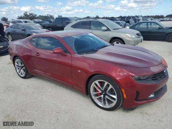2024 Chevrolet Camaro 2LT with VIN 1G1FD1RS9R0119339, listed as a Copart auction lot 76199874 with 363 mi miles and Salvage Title. Bid and sale history available at carsss.com. Image 4.